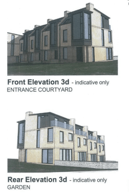 building for courtyard